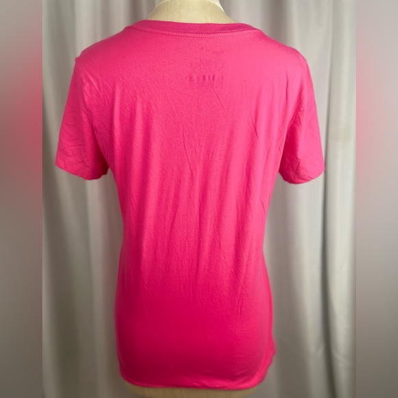 Nike Women's Slim Fit T-Shirt - Pink, Size Large - Picture 7 of 7